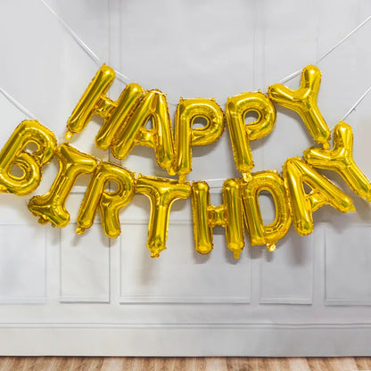 Foil Balloons Happy Birthday