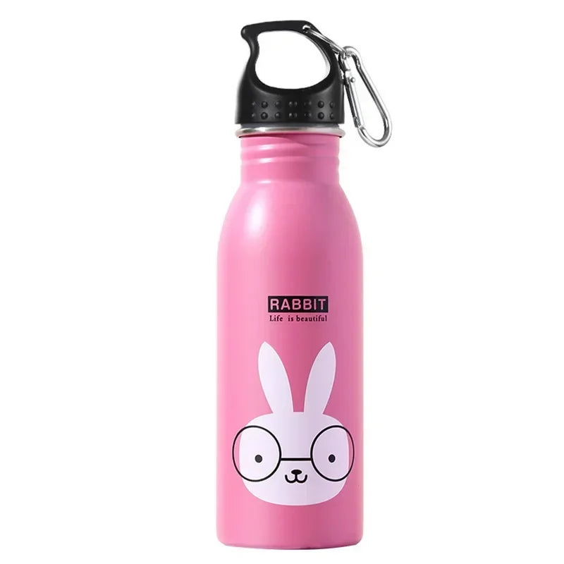 500ml Kids Stainless Steel Sports Water Bottle