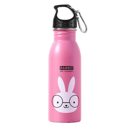 500ml Kids Stainless Steel Sports Water Bottle