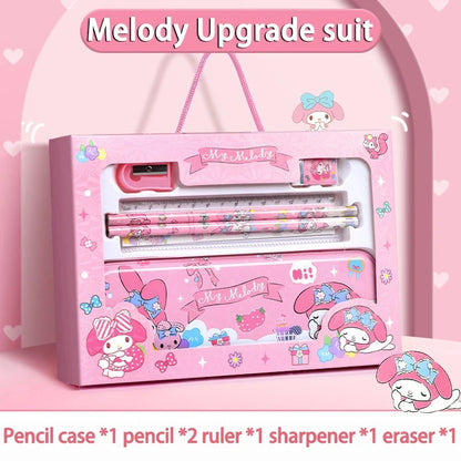 Sanrio Kawaii Stationery Set – 12-Piece Gift Box