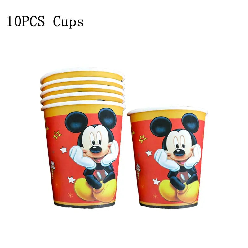 Mickey Mouse Party Decoration Birthday Supplies