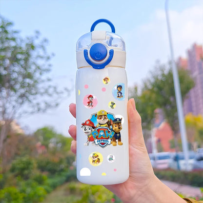 PAW Patrol 400ML Straw Water Bottle – Portable & Leakproof