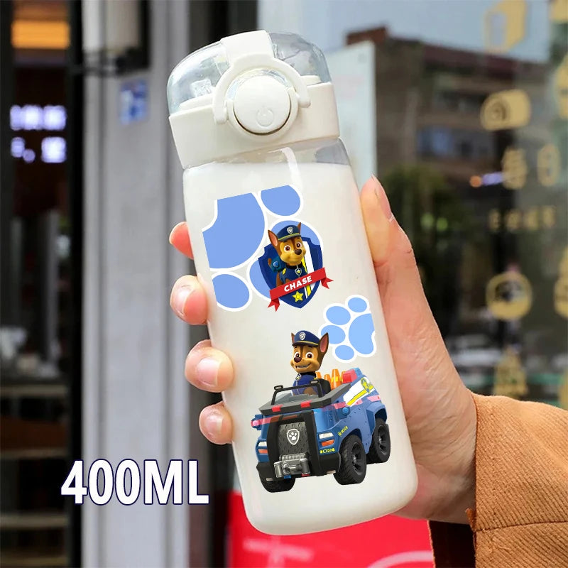 PAW Patrol 400ML Straw Water Bottle – Portable & Leakproof
