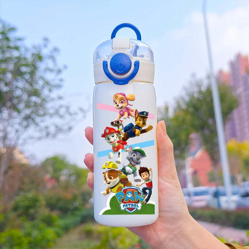 PAW Patrol 400ML Straw Water Bottle – Portable & Leakproof