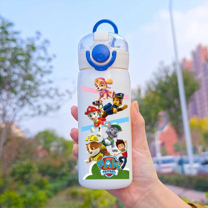PAW Patrol 400ML Straw Water Bottle – Portable & Leakproof