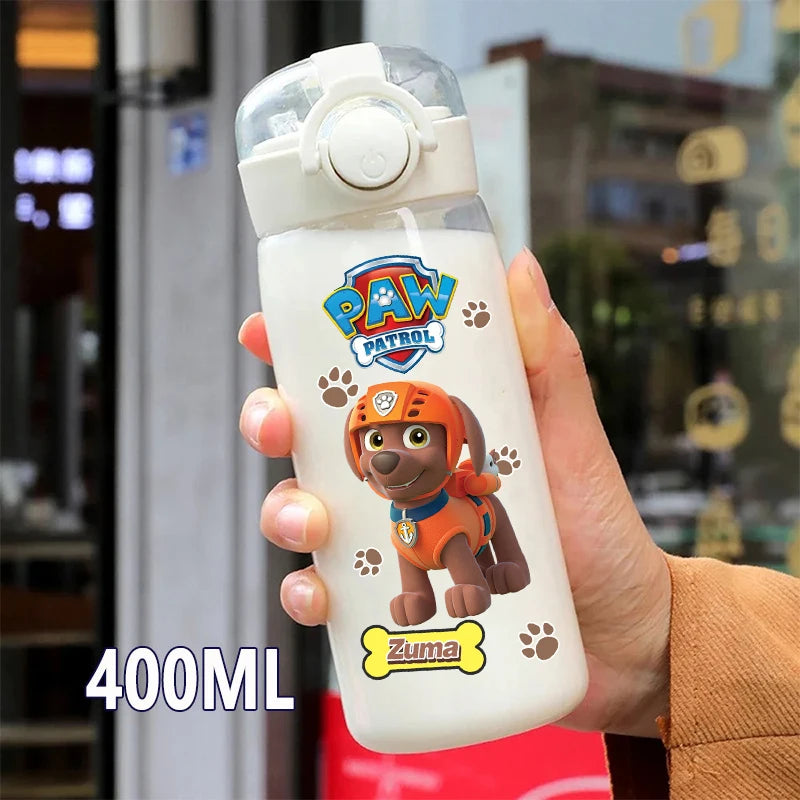 PAW Patrol 400ML Straw Water Bottle – Portable & Leakproof