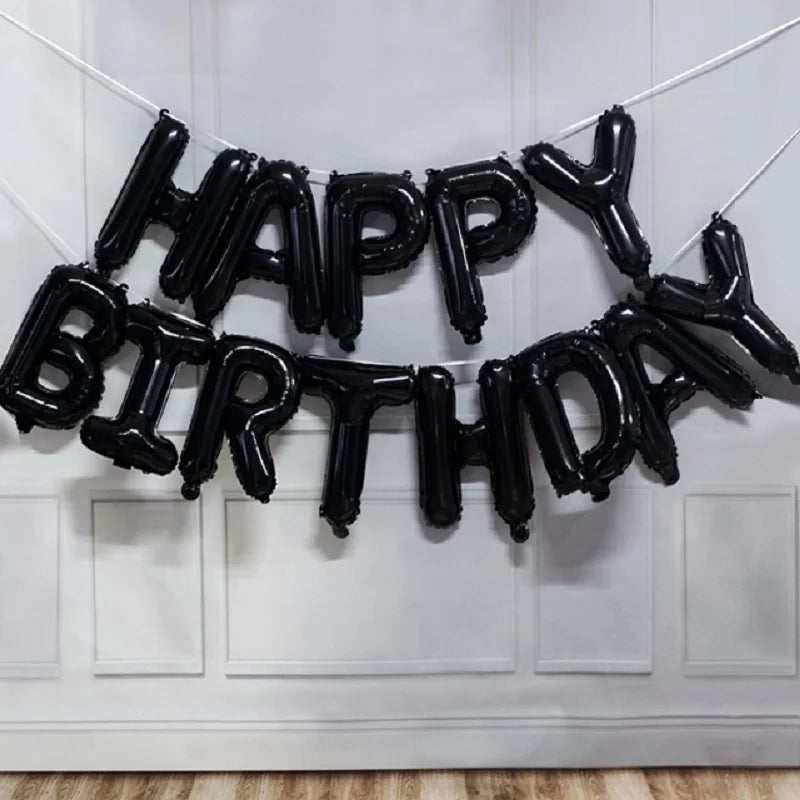 Foil Balloons Happy Birthday