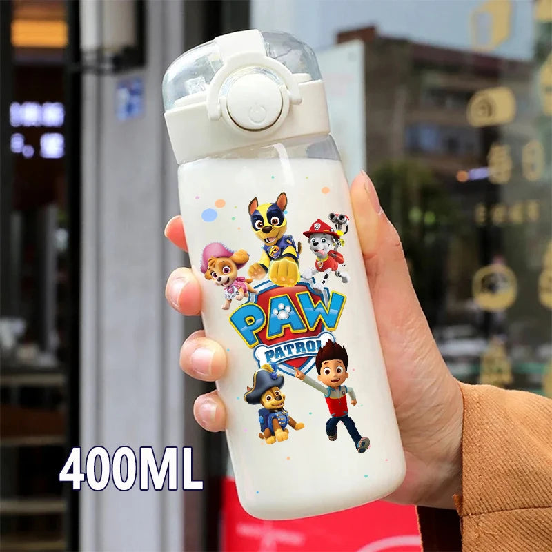 PAW Patrol 400ML Straw Water Bottle – Portable & Leakproof