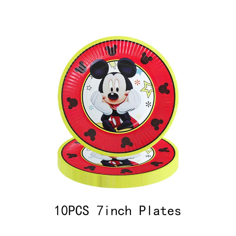 Mickey Mouse Party Decoration Birthday Supplies