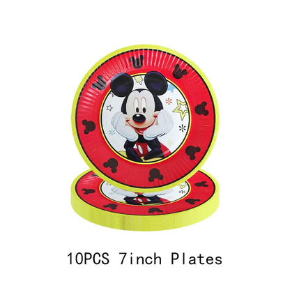Mickey Mouse Party Decoration Birthday Supplies