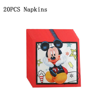 Mickey Mouse Party Decoration Birthday Supplies