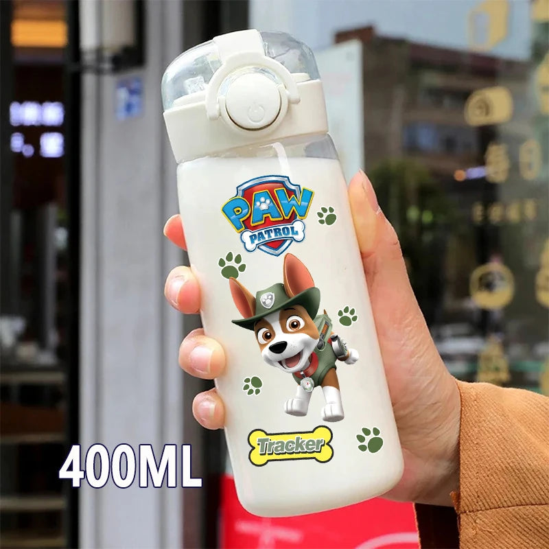PAW Patrol 400ML Straw Water Bottle – Portable & Leakproof