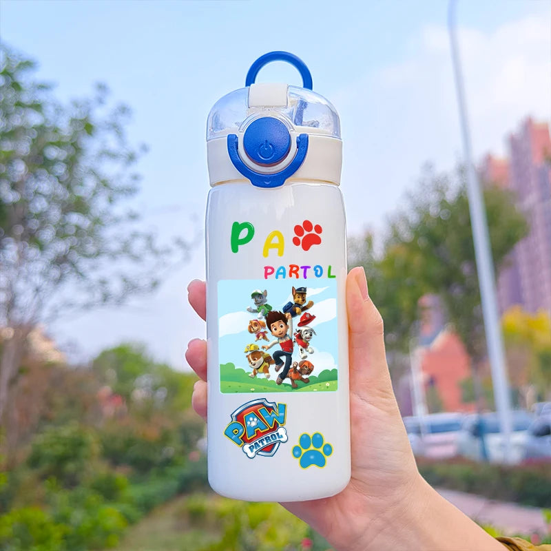 PAW Patrol 400ML Straw Water Bottle – Portable & Leakproof
