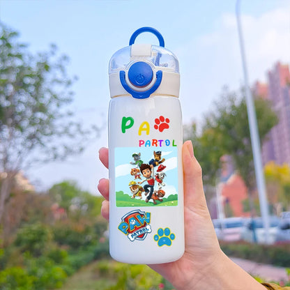 PAW Patrol 400ML Straw Water Bottle – Portable & Leakproof