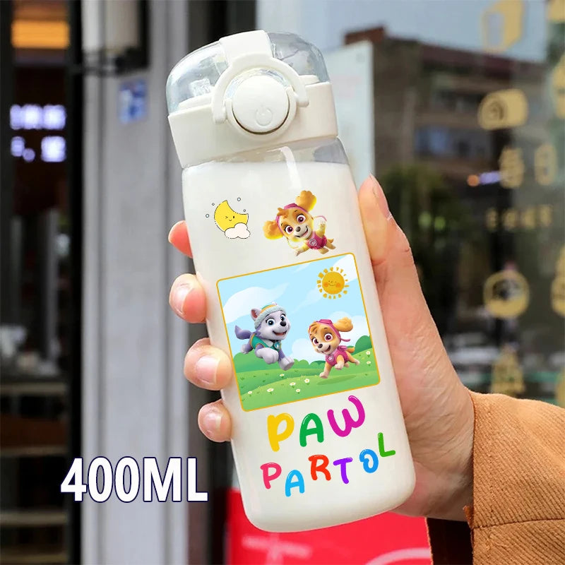 PAW Patrol 400ML Straw Water Bottle – Portable & Leakproof