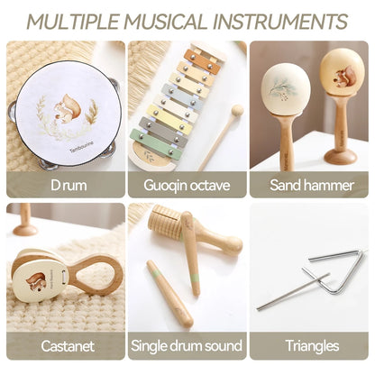 Montessori Wooden Musical Instruments