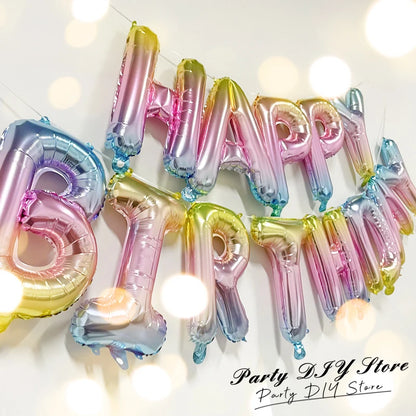 Foil Balloons Happy Birthday