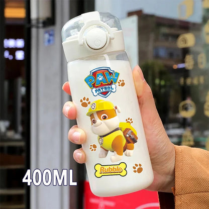 PAW Patrol 400ML Straw Water Bottle – Portable & Leakproof