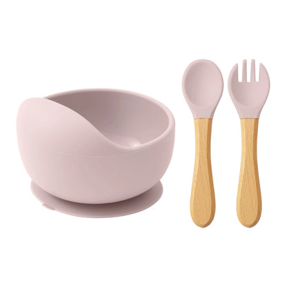 Tiny Bites Trio: Suction Feeding Set for Little Ones