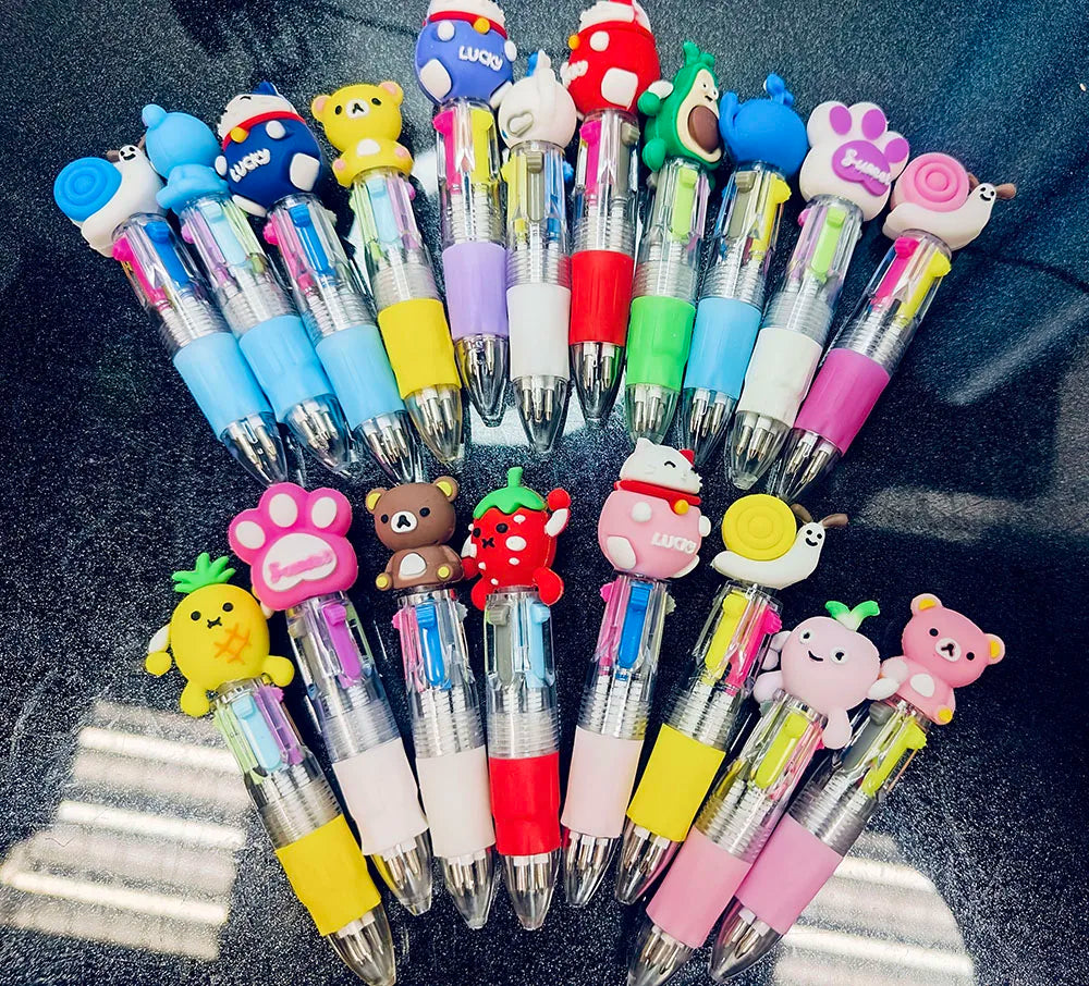 Mini 4-Color Multicolor Pens