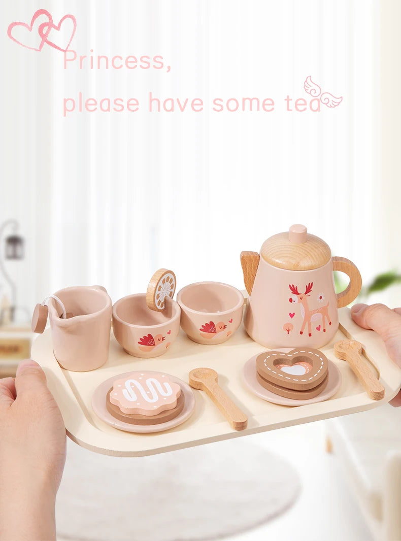 Afternoon Tea Set Wooden Toy