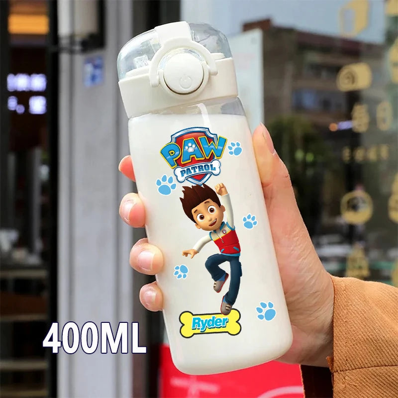 PAW Patrol 400ML Straw Water Bottle – Portable & Leakproof