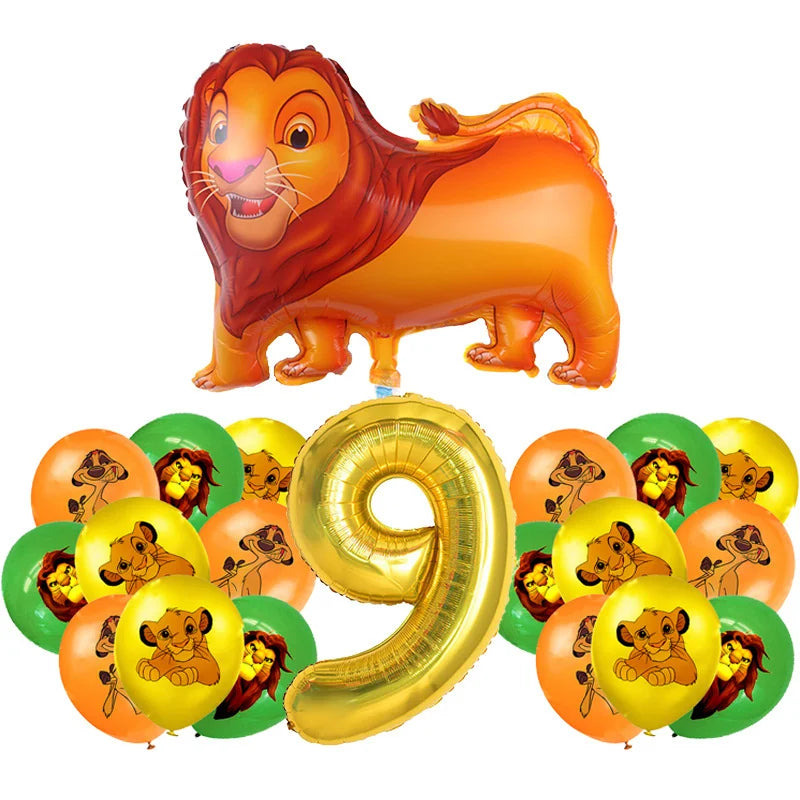 Balloon Baby  Lion King Simba Party Decoration