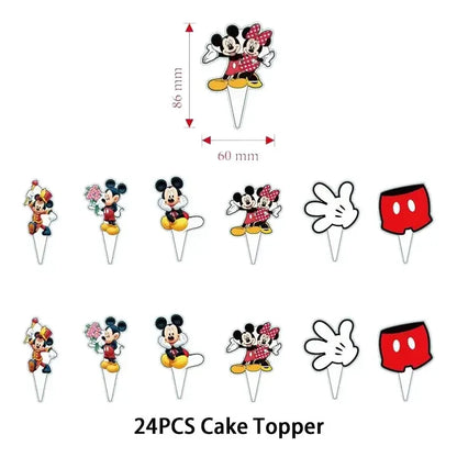 Mickey Mouse Party Decoration Birthday Supplies