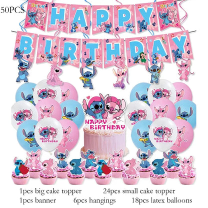 Birthday Party Decoration Lilo And Stitch