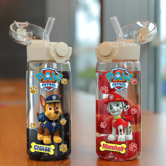 PAW Patrol 400ML Straw Water Bottle – Portable & Leakproof