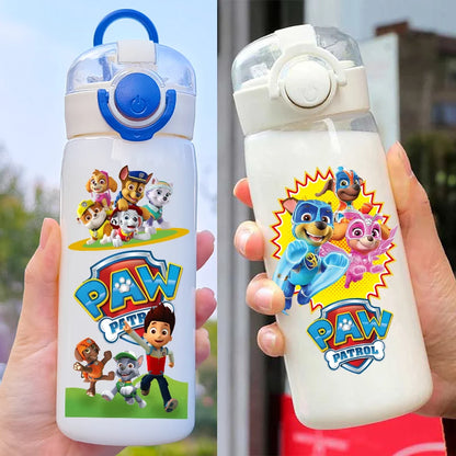 PAW Patrol 400ML Straw Water Bottle – Portable & Leakproof