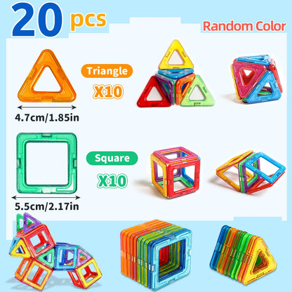 Magnetic Building Blocks Learning Educational Toys