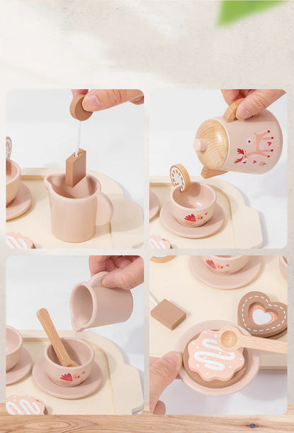 Afternoon Tea Set Wooden Toy