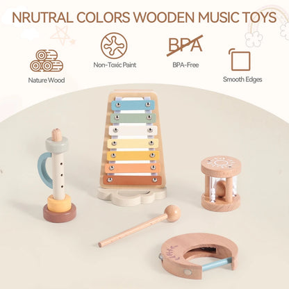 Montessori Wooden Musical Instruments