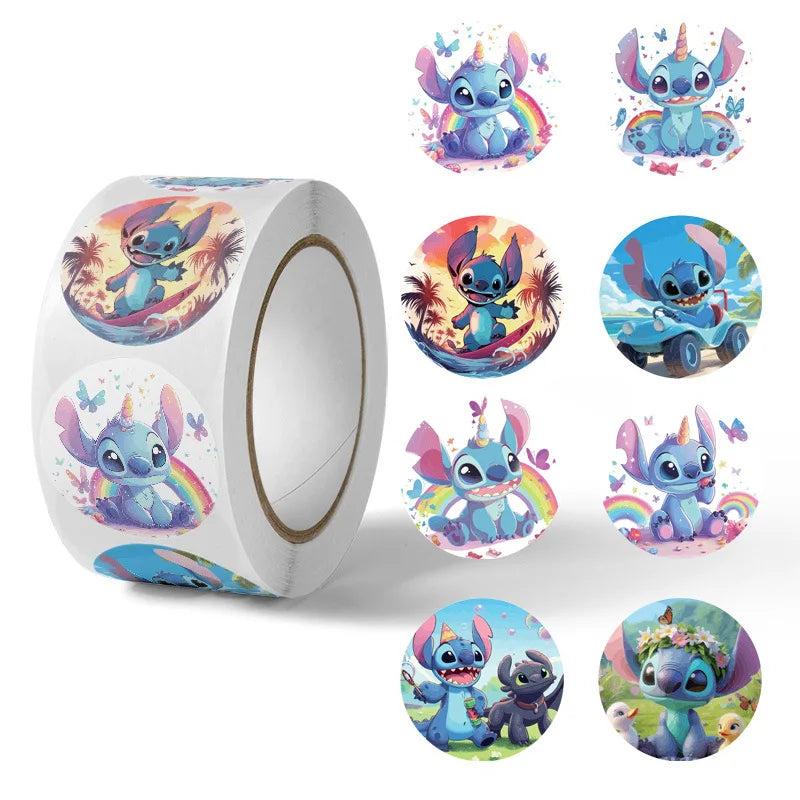 Cartoon kids Party candy Stickers Rolls Stickers Toys
