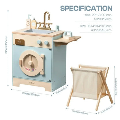 Robotime Robud Kitchen Washer Playset for Kids