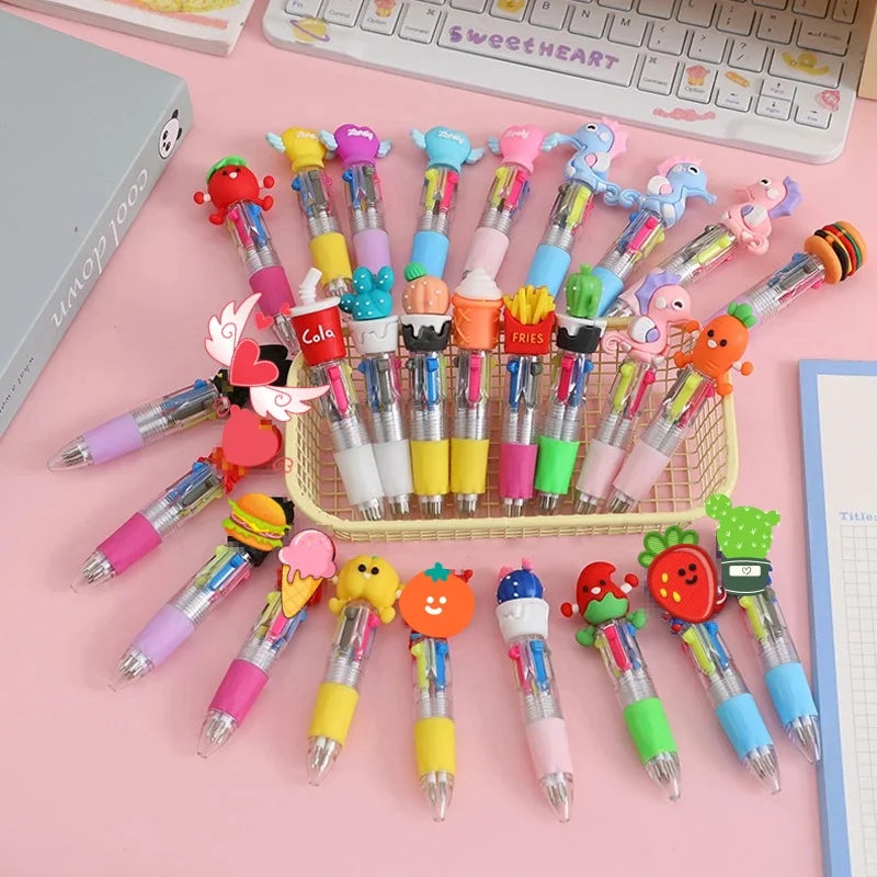 Mini 4-Color Multicolor Pens
