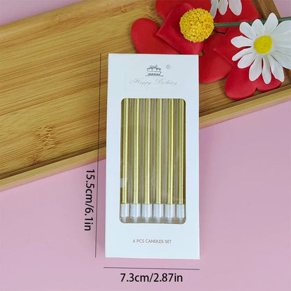 Curved Rotating Birthday Candle
