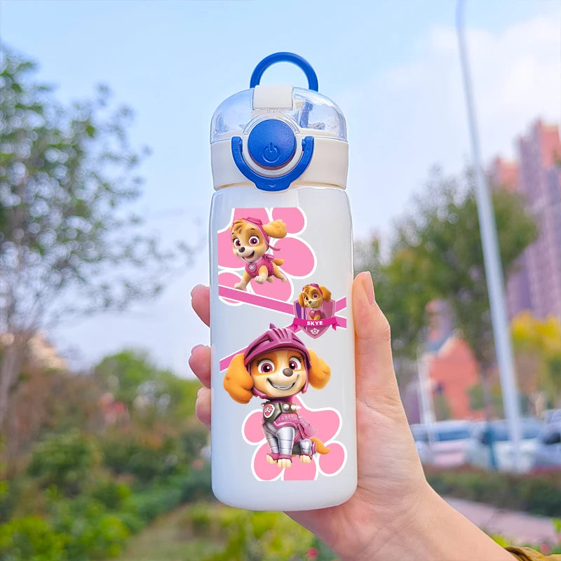 PAW Patrol 400ML Straw Water Bottle – Portable & Leakproof