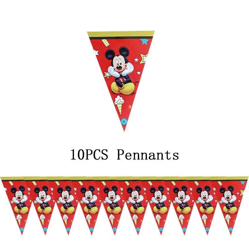 Mickey Mouse Party Decoration Birthday Supplies