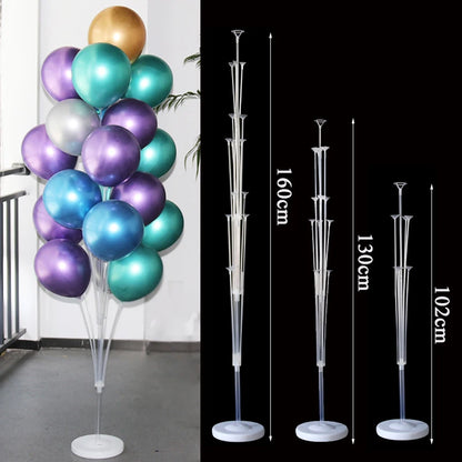 Balloons Stand Stick Tubes Wedding Birthday Party Decoration