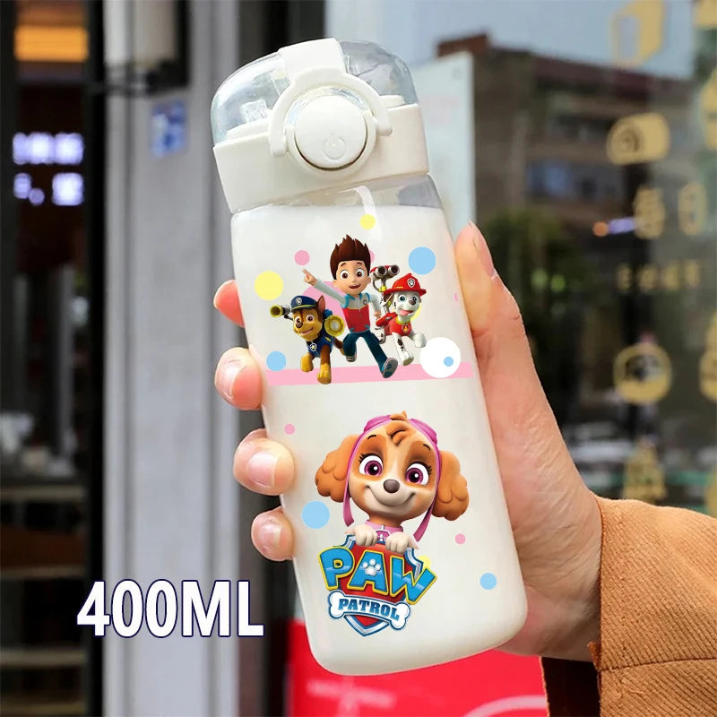 PAW Patrol 400ML Straw Water Bottle – Portable & Leakproof