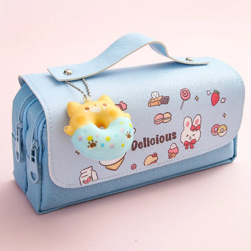 Stylish 3D Pencil Case – School Pen Organizer