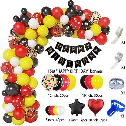 Mickey Mouse Party Decoration Birthday Supplies