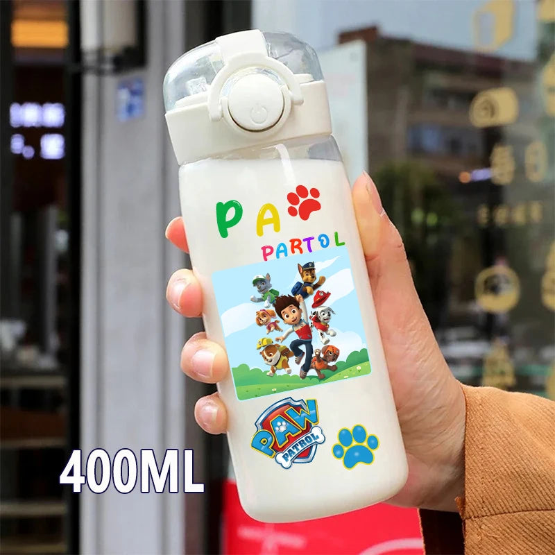 PAW Patrol 400ML Straw Water Bottle – Portable & Leakproof