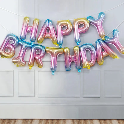 Foil Balloons Happy Birthday