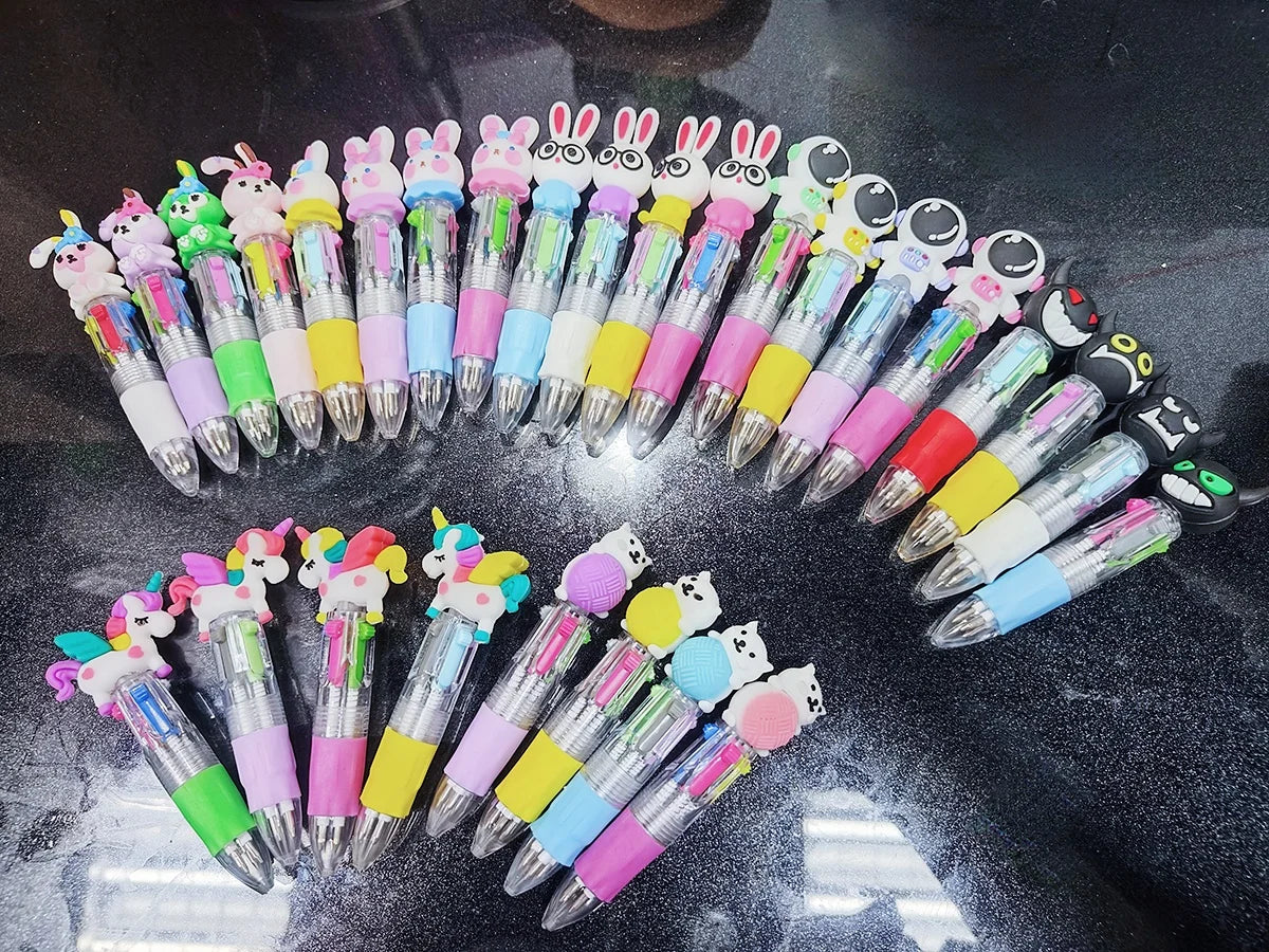 Mini 4-Color Multicolor Pens