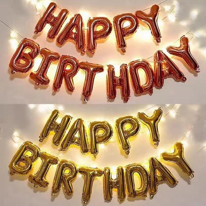 Foil Balloons Happy Birthday